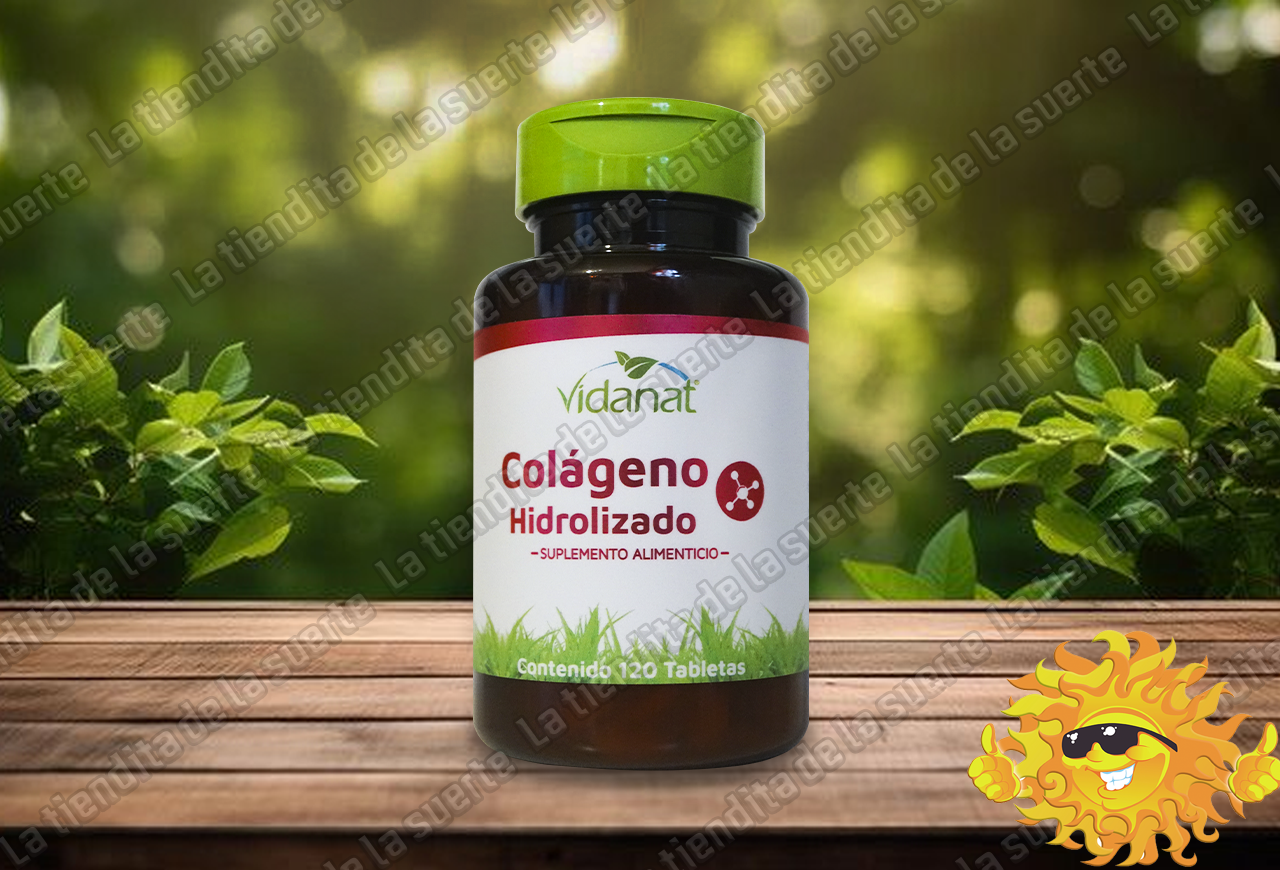 Colágeno Hidrolizado 120 tabs Vidanat