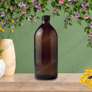 Frasco Ámbar Cristal 1 L
