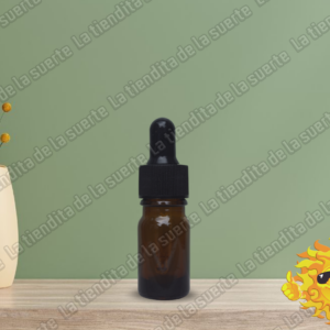 Gotero Cristal Ámbar 5 ml