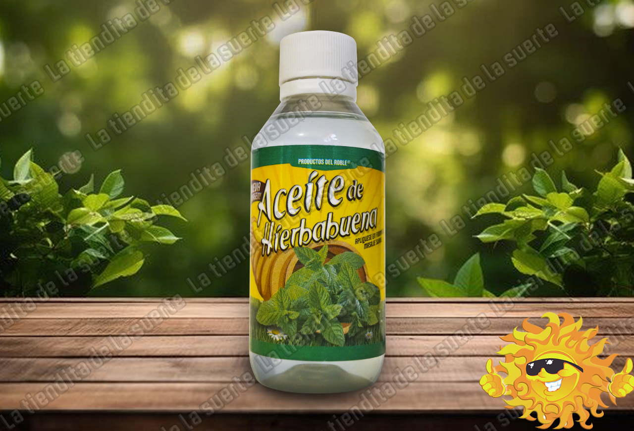 Aceite de Hierbabuena 120 ml Productos del Roble