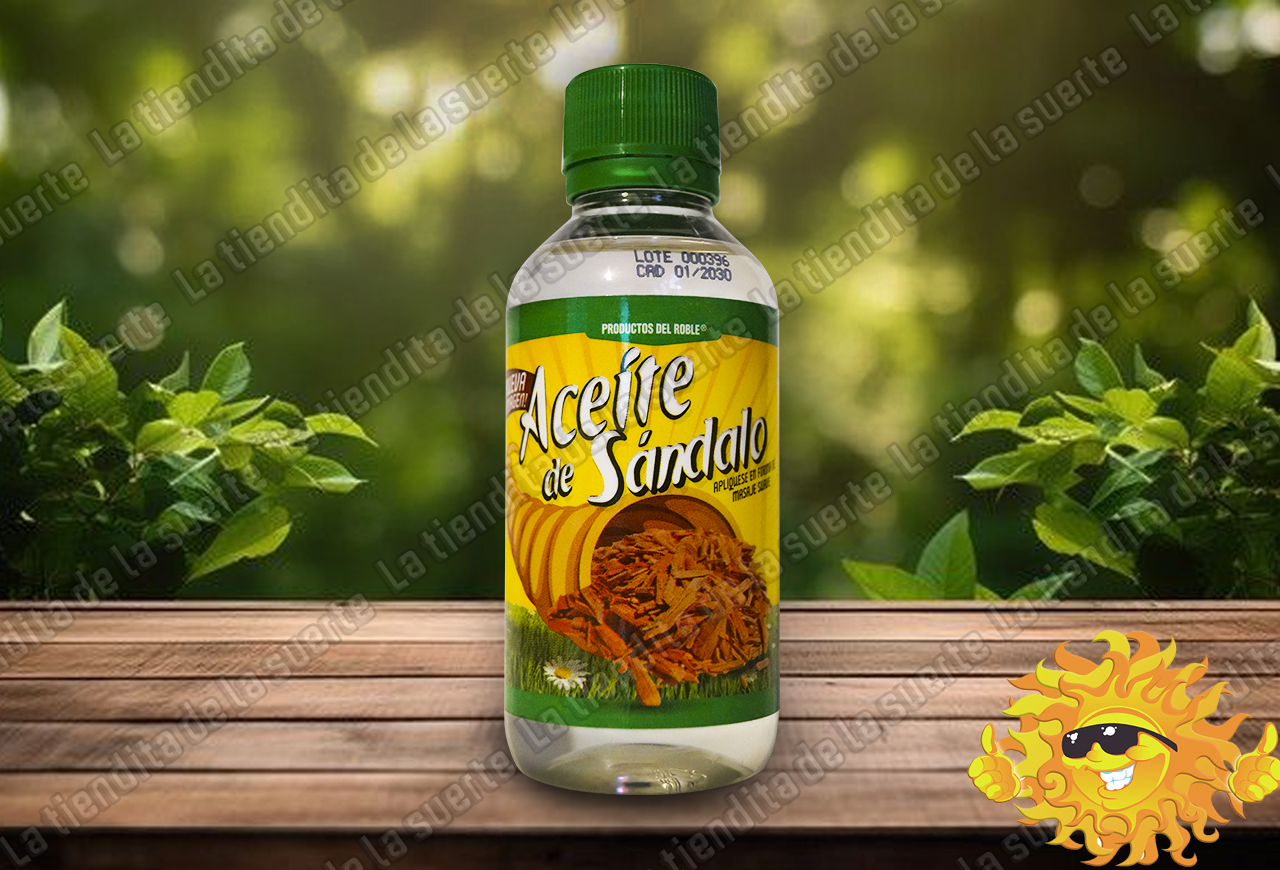 Aceite de Sándalo 120 ml Productos del Roble