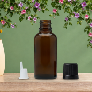 Frasco Ámbar 30 ml con Inserto