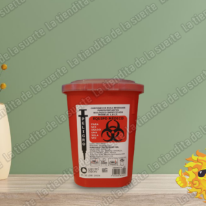 Contenedor Para Residuos Punzocortantes 1 L