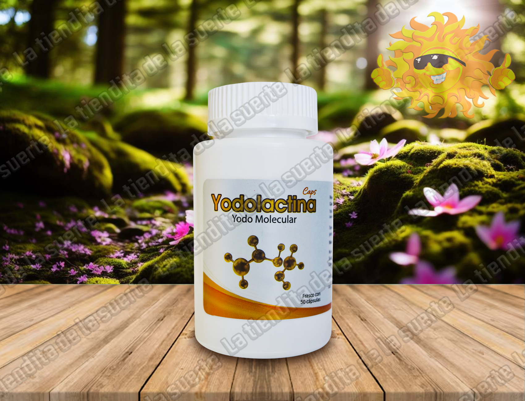 Yodolactina 50 Cápsulas.