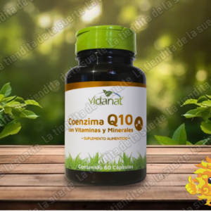 Coenzimas Q10 con Vitaminas y Minerales. 60 Cáps Vidanat.