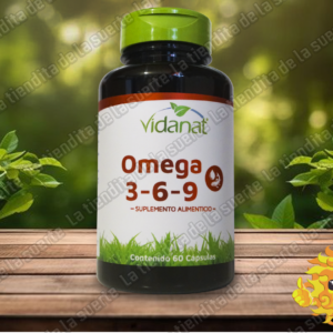 Omega 3, 6 y 9. 60 Cáps Vidanat.